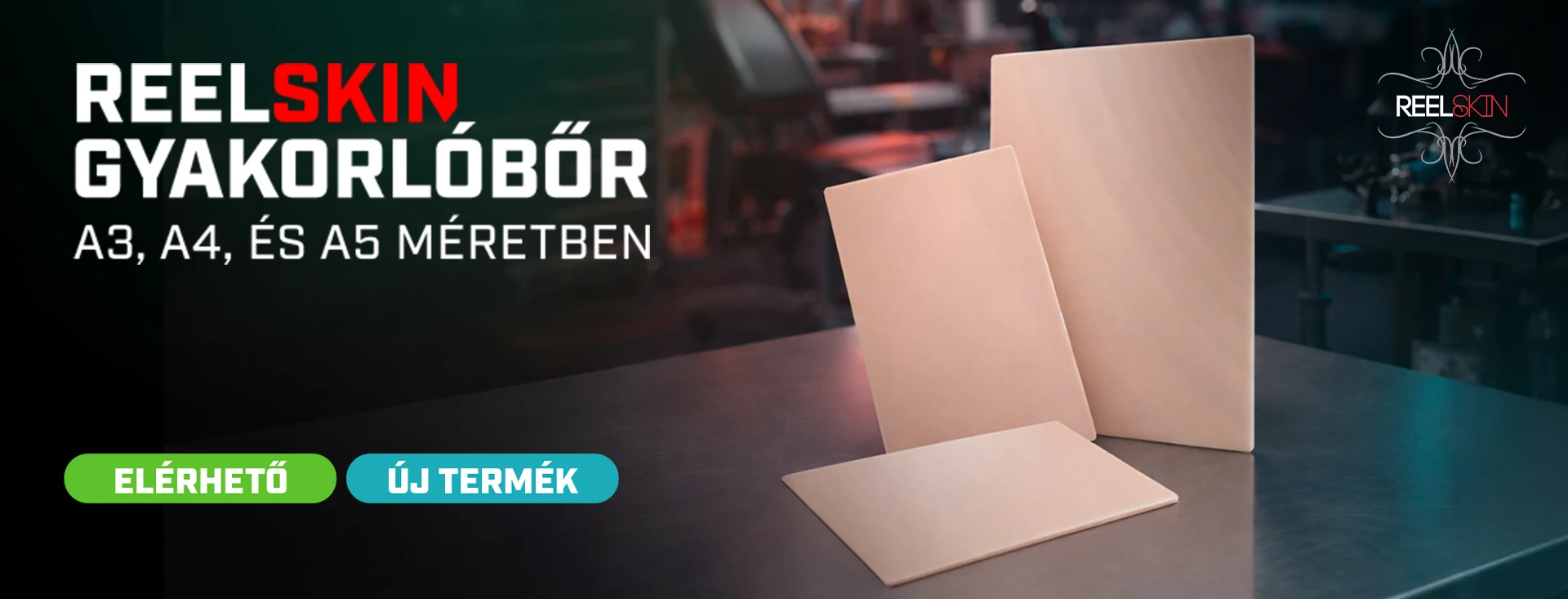 Reelskin gyakorló bőr