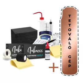 Kezdő tetováló szett tetováló géppel - Bronz szett