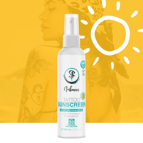 Tattoo Sunscreen (100 ml) tetoválás fényvédő spray