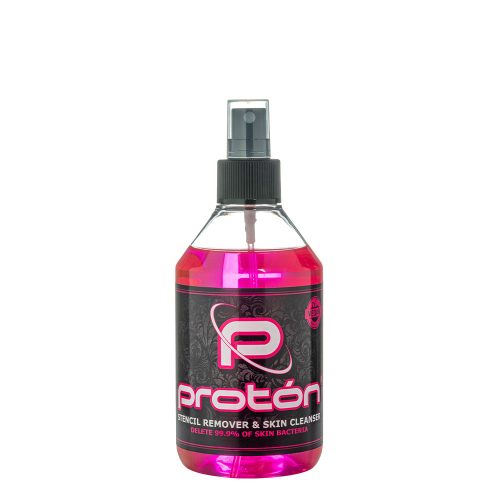 Proton Stencil Remover & Skin Cleanser (250 ml - Pink)