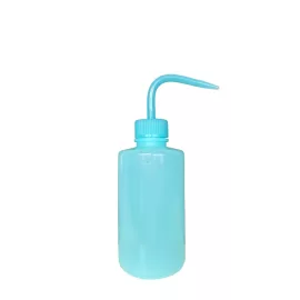 Csőrös öblítő, mosó flakon (250 ml - kék)