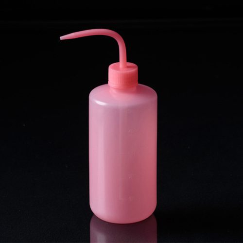 Csőrös öblítő, mosó flakon (250 ml - pink)