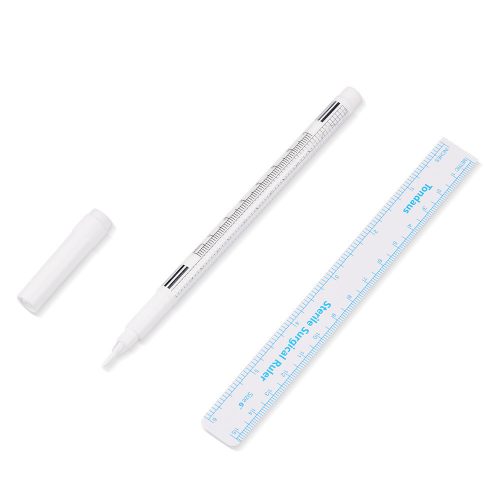 Előrajzoló toll szemöldöktetováláshoz (0,5 mm - fehér)