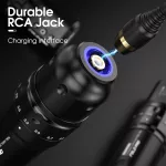 Dragonhawk Fold Pro (2.4-4.2 mm) Tattoo Pen (fekete) - vezeték nélküli tetováló gép