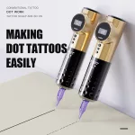 Mast Archer Pro 5 Star Series Tattoo Pen (fekete-arany) - vezeték nélküli tetováló gép