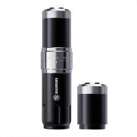 Dragonhawk Fold 3 (2.4-4.2 mm) Tattoo Pen (fekete-ezüst) - vezeték nélküli tetováló gép