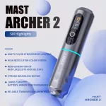 Mast Archer Tattoo Pen (fekete) - vezeték nélküli tetováló gép