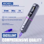 Mast Archer Tattoo Pen (fekete) - vezeték nélküli tetováló gép
