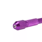 Alumínium Tattoo Pen, stencil toll tartó (lila)