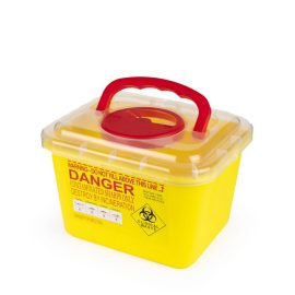   Hulladékgyűjtő edény - Tűkonténer/tű gyűjtő doboz 5L