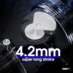 Mast Archer S (4.2 mm) Tetováló gép (lila-fekete) - vezeték nélküli