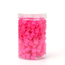 Szilikon festéktartó kupak (Pink)