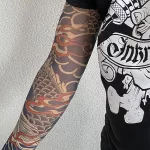 Karra húzható textil tetoválás (Blue dragon)