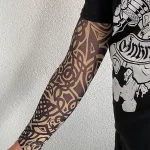 Karra húzható textil tetoválás (Maori)