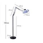 Álló Ring Light LED körlámpa - Type 2 - állítható, fehér