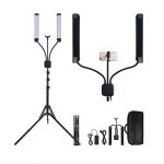 Dupla LED tetováló lámpa - állítható tripod láb