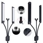 Dupla LED tetováló lámpa - állítható tripod láb