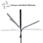 Dupla LED tetováló lámpa - állítható tripod láb