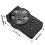 Magnet Ink mixer - Mágneses festékkeverő gép (vezeték nélküli) - 5 kupakos