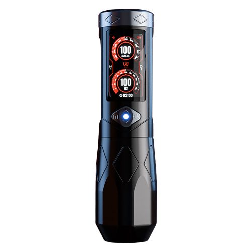Ava GTR (2.5-5.0 mm) Tattoo Pen (fekete-szürke) - vezeték nélküli