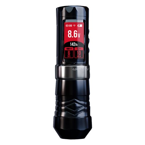 Ava GTS (2.0-4.5 mm) Tattoo Pen (fekete-szürke) - vezeték nélküli