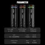 Mast Racer Pro (4.2 mm) Tetováló gép (fekete) - vezeték nélküli