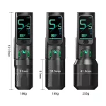 OG FURY II (4.2 mm) Tetováló Gép (fekete) - vezeték nélküli