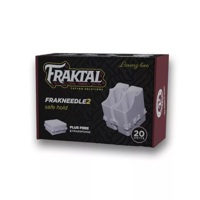 FrakNeedle 2 moduláris tűmodul tartó (2 rekeszes - 20 db)