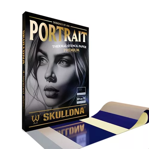 SKULLDNA Portrait thermal stencil papír (100 lap)