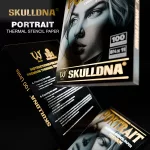 SKULLDNA Portrait thermal stencil papír (100 lap)