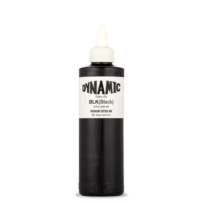 Dynamic Ink - BLK(Black) (240ml) művészeti festék 