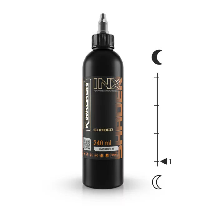 Kwadron INX™ UniShader 1 (240ml) tetováló festék