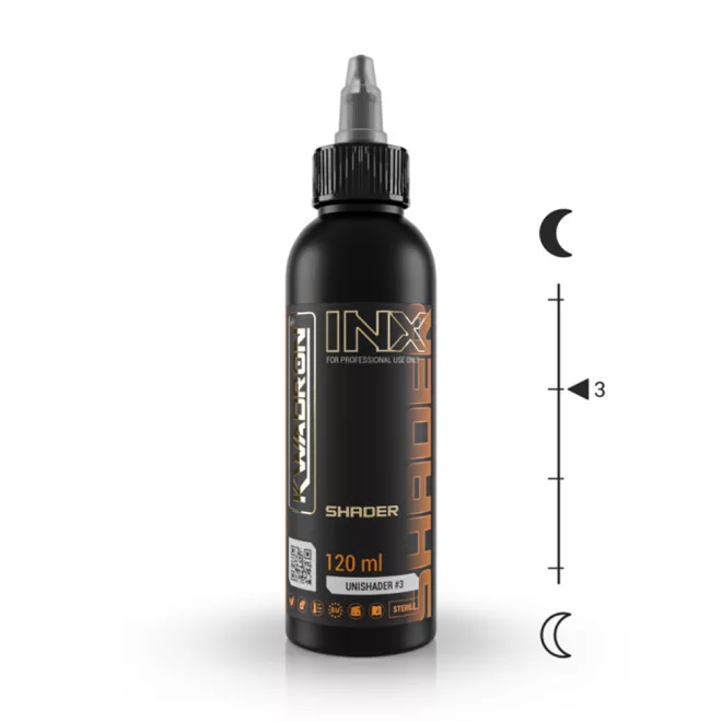 Kwadron INX™ UniShader 3 (120ml) tetováló festék