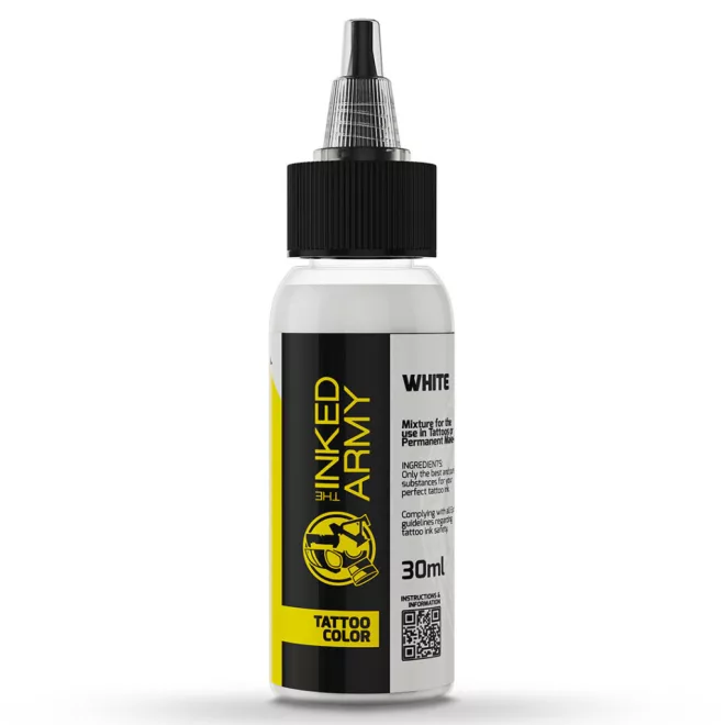 THE INKED ARMY - Tattoo Color - White (30 ml)
