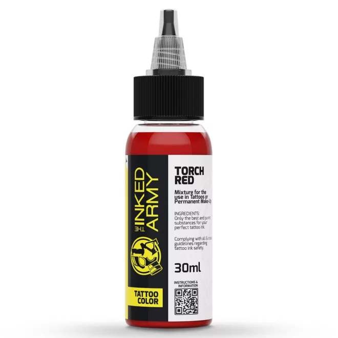 THE INKED ARMY - Tattoo Color - Torch Red (30 ml)