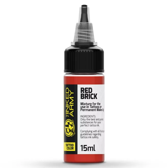 THE INKED ARMY - Tattoo Color - Red Brick (15 ml)