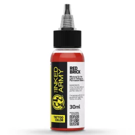 THE INKED ARMY - Tattoo Color - Red Brick (30 ml)