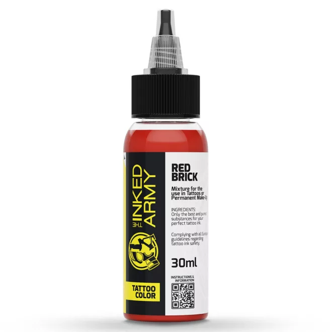 THE INKED ARMY - Tattoo Color - Red Brick (30 ml)