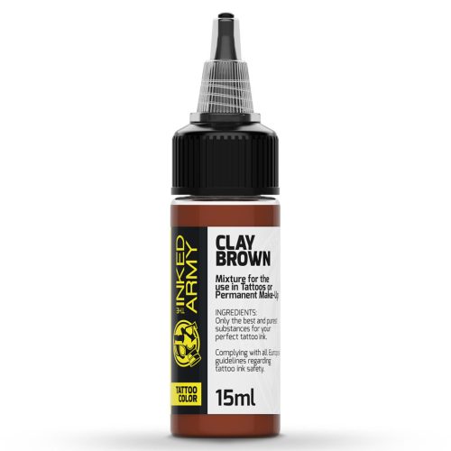 THE INKED ARMY - Tattoo Color - Clay Brown (15 ml)