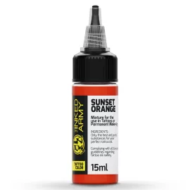THE INKED ARMY - Tattoo Color - Sunset Orange (15 ml)