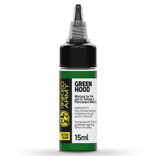 THE INKED ARMY - Tattoo Color - Green Hood (15 ml)