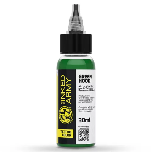 THE INKED ARMY - Tattoo Color - Green Hood (30 ml)