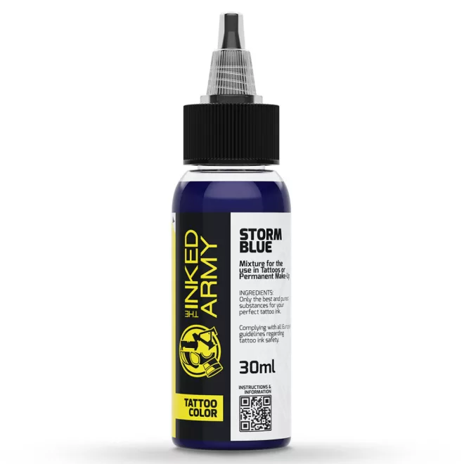 THE INKED ARMY - Tattoo Color - Storm Blue (30 ml)