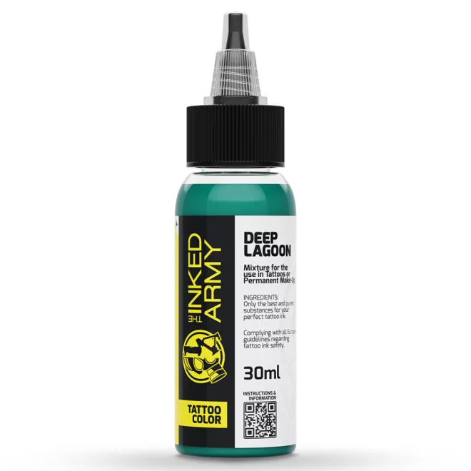 THE INKED ARMY - Tattoo Color - Deep Lagoon (30 ml)