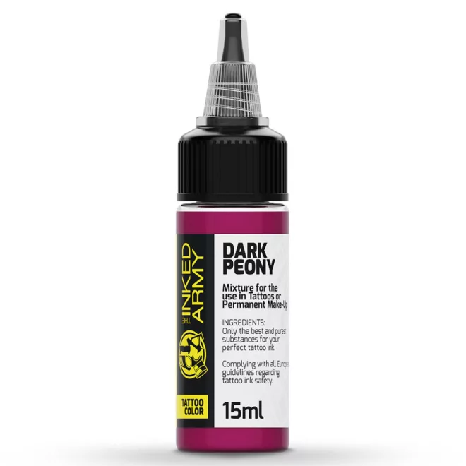 THE INKED ARMY - Tattoo Color - Dark Peony (15 ml)
