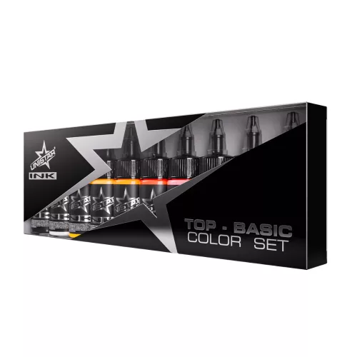 UNISTAR COLORS Ink - Top Basic set (10x30 ml)