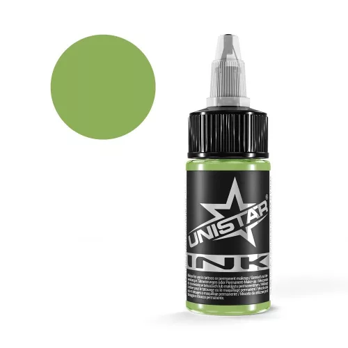 Unistar Ink Vivid Lime 30 ml tetováló festék – REACH-kompatibilis, Kwadron
