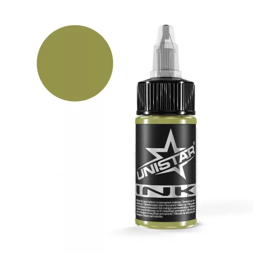 Unistar Ink Olive Night 30 ml tetováló festék – REACH-kompatibilis, Kwadron