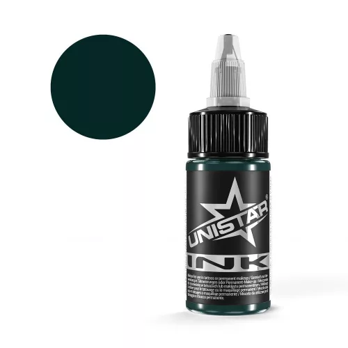Unistar Ink Muted Green 30 ml tetováló festék – REACH-kompatibilis, Kwadron