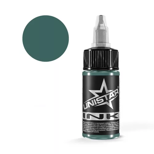 Unistar Ink Tiki Teal 30 ml tetováló festék – REACH-kompatibilis, Kwadron